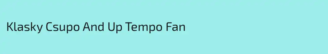 Klasky Csupo And Up Tempo Fan